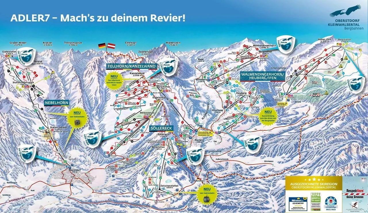 Bergfex Falkenberg 304 Mit Sommer-Bergbahnticket Oberstdorf Apartment